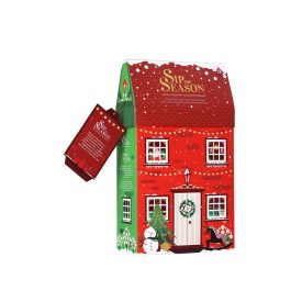   English Tea Shop „Sip the Season” Bio Teaválogatás Piros Házikó Csomagolásban