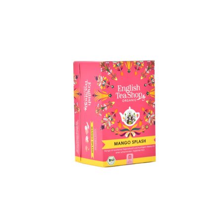 English Tea Shop Bio Teakeverék – Mango Splash (20 filter)