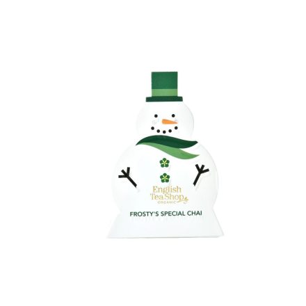 English Tea Shop Bio Teafilter Hóember Csomagolásban – Frosty's Special Chai