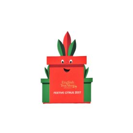   English Tea Shop Bio Teafilter Ajándékdoboz Csomagolásban – Festive Citrus Zest (1 filter)