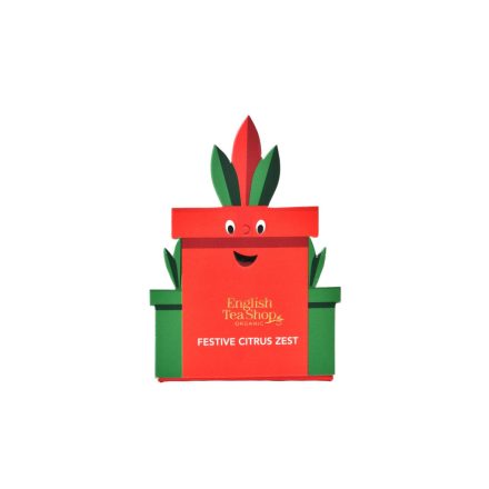 English Tea Shop Bio Teafilter Ajándékdoboz Csomagolásban – Festive Citrus Zest (1 filter)