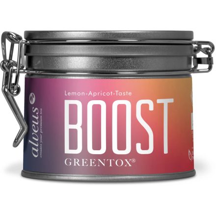 Alveus Boost Zöld tea Fémdobozban - szálas , 60 g